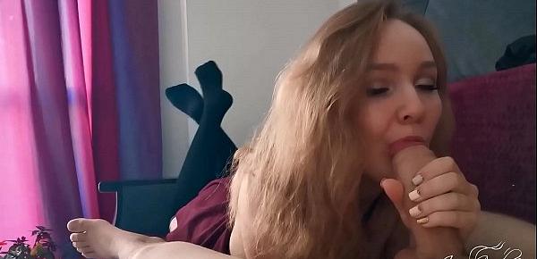  Cute Blowjob Big Cock and Enjoy Cum for the First Time